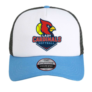 Lady Cardinals Softball White Hat