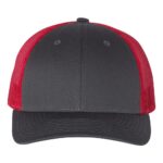 Charcoal/Red